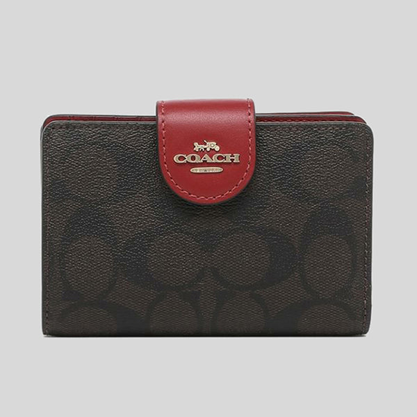 Coach signature medium wallet online