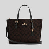 Coach Mollie Tote 25 In Signature Canvas C4250 Brown