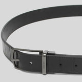 Coach Skinny Buckle Cut-To-Size Reversible Dress Belt, 32mm Black