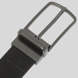 Coach Skinny Buckle Cut-To-Size Reversible Dress Belt, 32mm Black