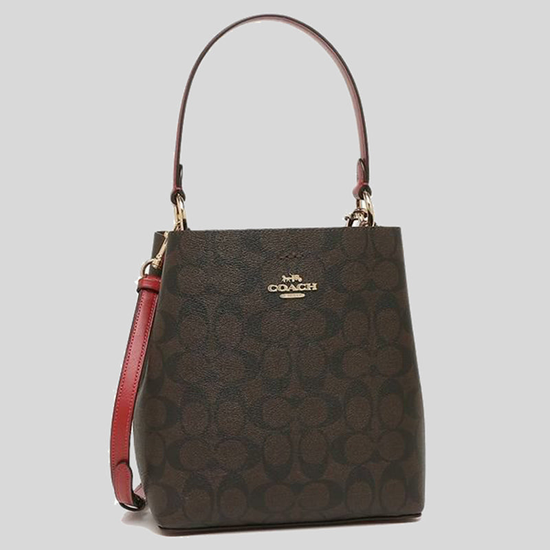 Coach signature discount bucket bag