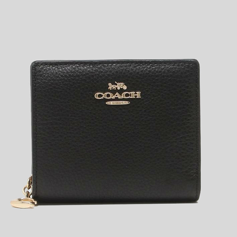 Coach Snap Wallet C2862 Black