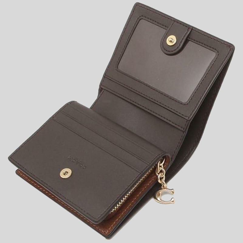 Coach Snap Wallet C2862 Redwood