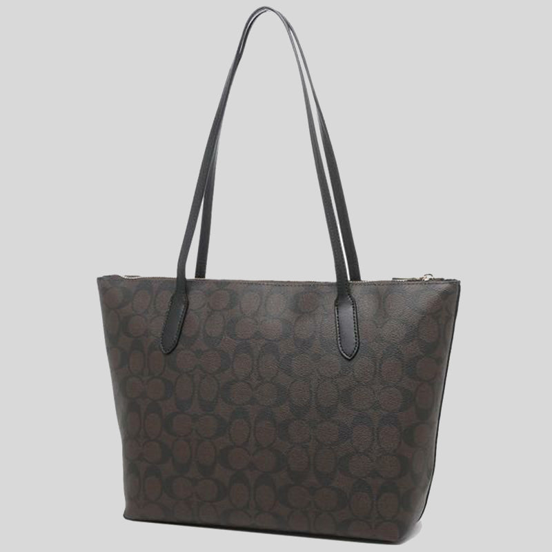 Designer Gray/Black Coach Handbag – Camilla's Closet Consignment