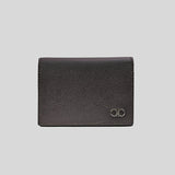 Salvatore Ferragamo Men's Calf Leather Business Card Holder T.Moro 0753002 lussocitta lusso citta