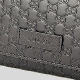 GUCCI Microguccissima Card Holder Wallet Black 544030