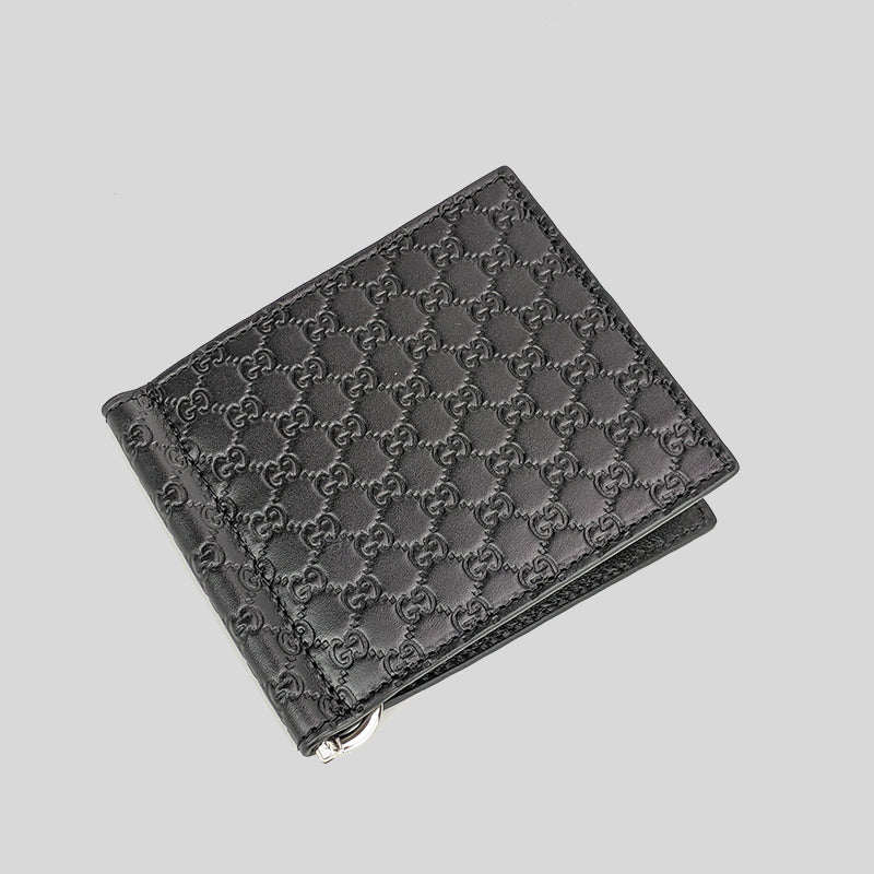 Gucci, Bags, Gucci Monogram Leather Money Clip Wallet
