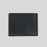 GUCCI Men's Interlock GG Logo Leather Bifold Wallet With ID Slot Black/Yellow 610465