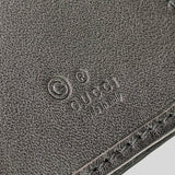 GUCCI Men's Microguccissima GG Logo Leather Slim Long Bifold Wallet With ID Slot And Zip Compartment Black 544479