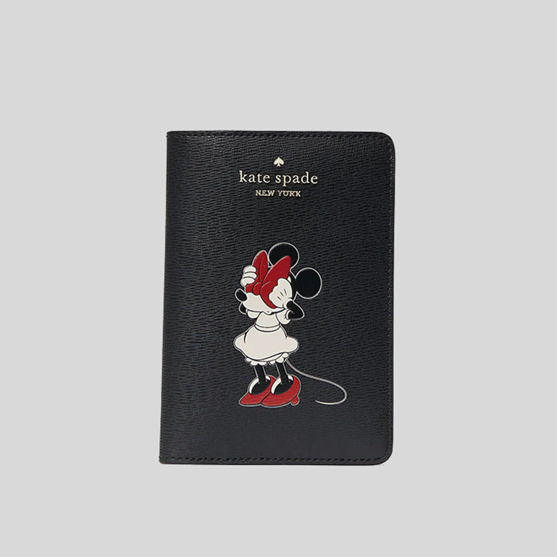 Disney X Kate Spade New York Passport Holder Black Multi K9528