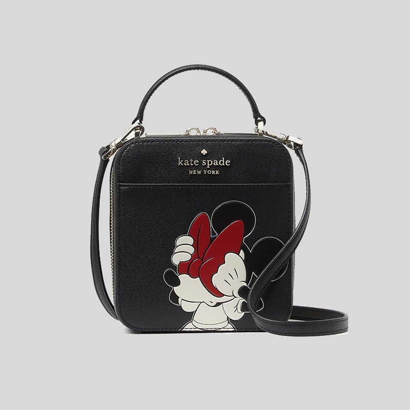 Kate Spade Disney X Kate Spade New York Minnie Mouse Daisy Vanity Crossbody Bag Black Multi K9530