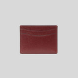 Kate Spade Morgan Bow Embellished Saffiano Leather Card Holder Autumnal Red k9923