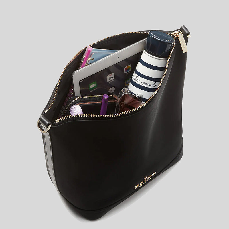 Kate spade sales black duffle bag
