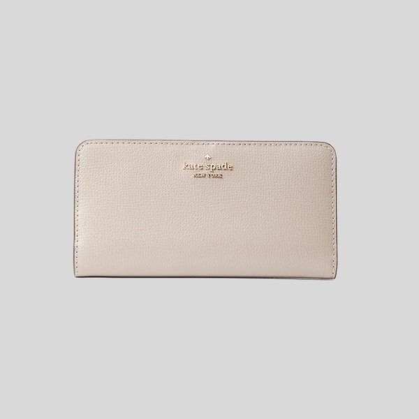 Kate Spade Darcy Large Slimfold Wallet Warm Taupe wlr00545