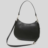 Kate Spade Staci Saffiano Leather Shoulder Bag Black K6042