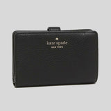 Kate Spade Leila Medium Compartment Bifold Wallet WLR00394 Black