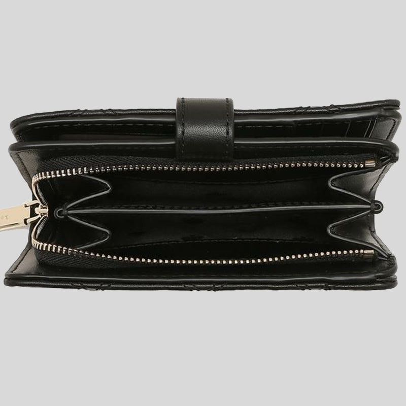 Kate Spade Natalia Medium Compact Bifold Wallet Black WLRU6344