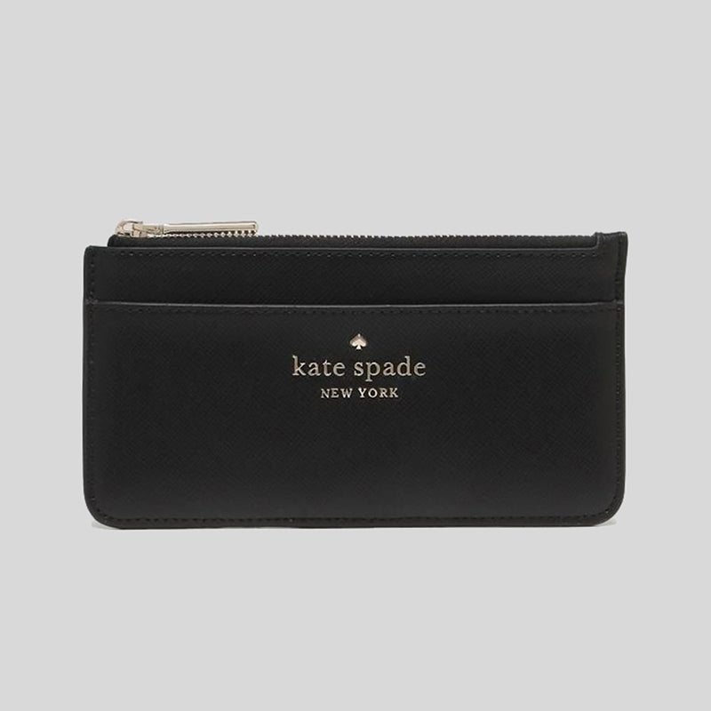 Kate Spade Staci Large Slim Card Holder Black WLR00362