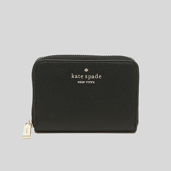 Kate Spade Darcy Small Zip Around Card Case Wallet wlr00548 Black