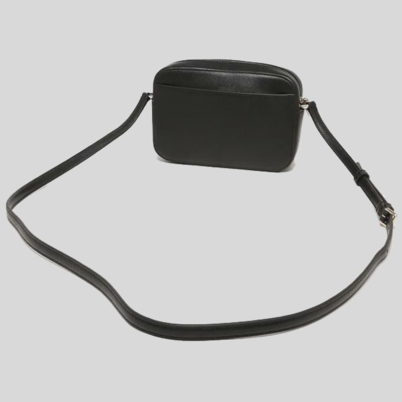 Kate Spade Staci Saffiano Leather Mini Camera Bag in Black (WLR00686) - USA  Loveshoppe
