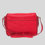 Marc Jacobs The Groove Leather Mini Messenger Bag Fire Red M0016932