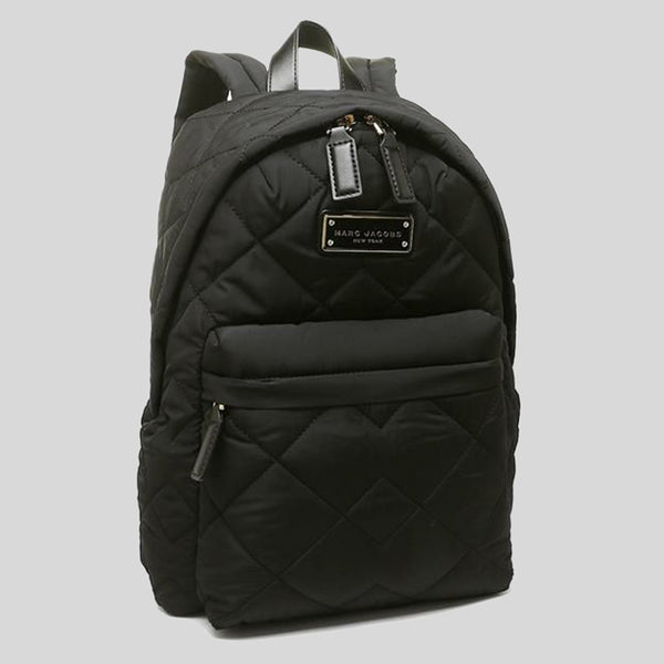 MARC JACOBS Quilted Nylon Backpack Black M0011321