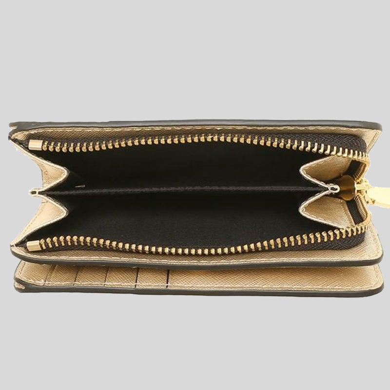 Marc Jacobs THE Snapshot Metallic Compact Wallet Platinum Multi S126L01PF21