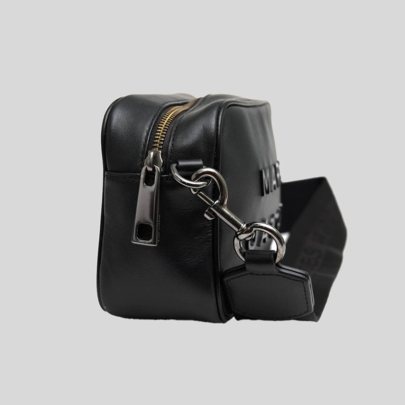 Marc Jacobs DTM The Flash Leather Crossbody Bag Black H107L01SP22