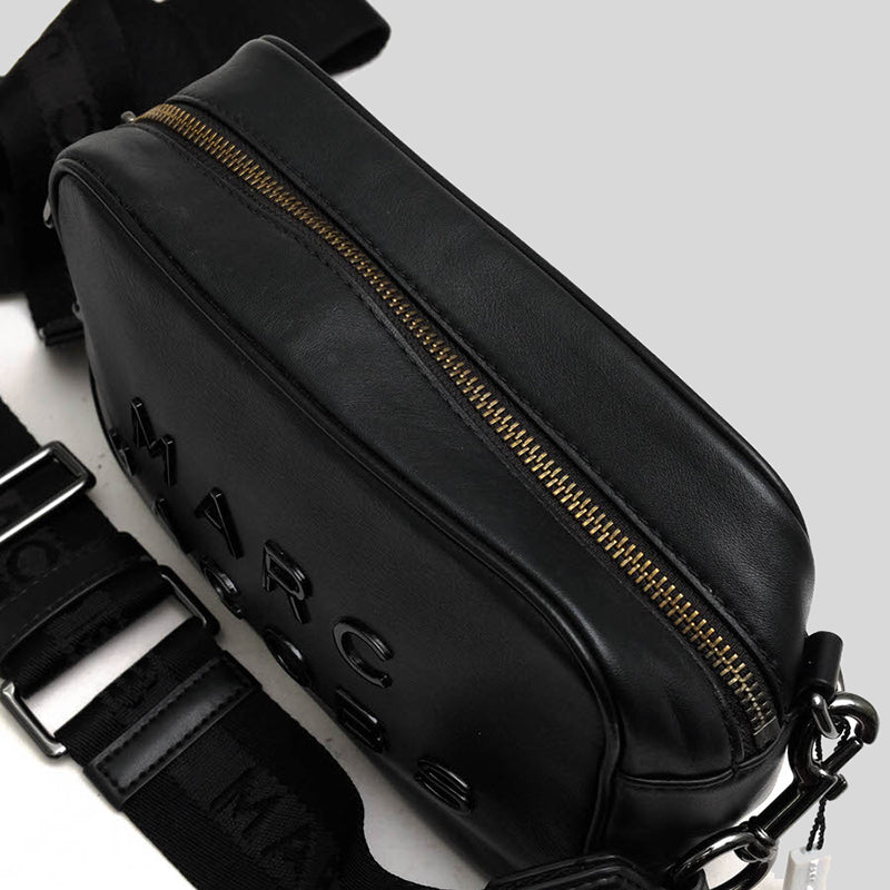 Marc Jacobs DTM The Flash Leather Crossbody Bag Black H107L01SP22
