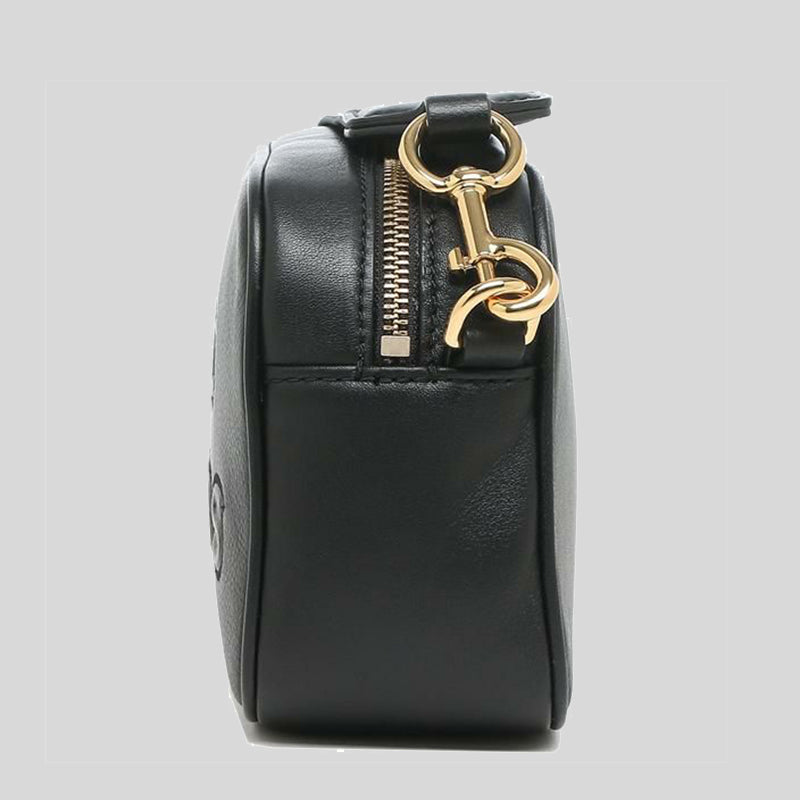 Marc Jacobs Flash Leather Crossbody Bag Black M0014465