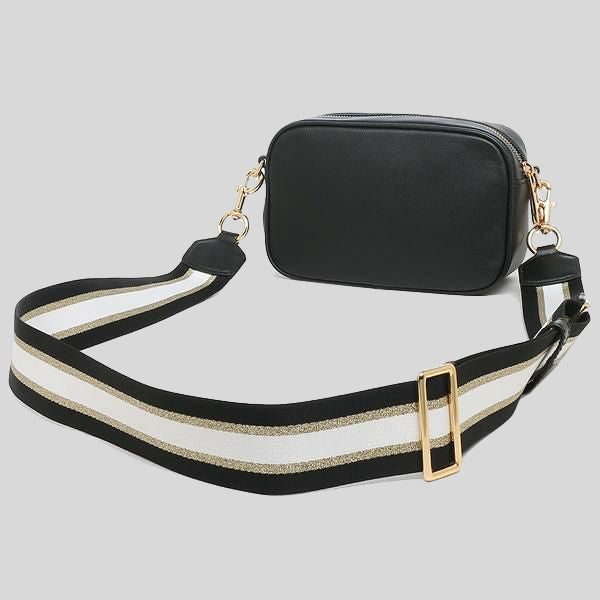 Marc Jacobs Flash Leather Crossbody Bag Black M0014465 LussoCitta