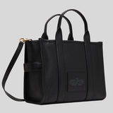 MARC JACOBS The Leather Medium Tote Bag Black H004L01PF21