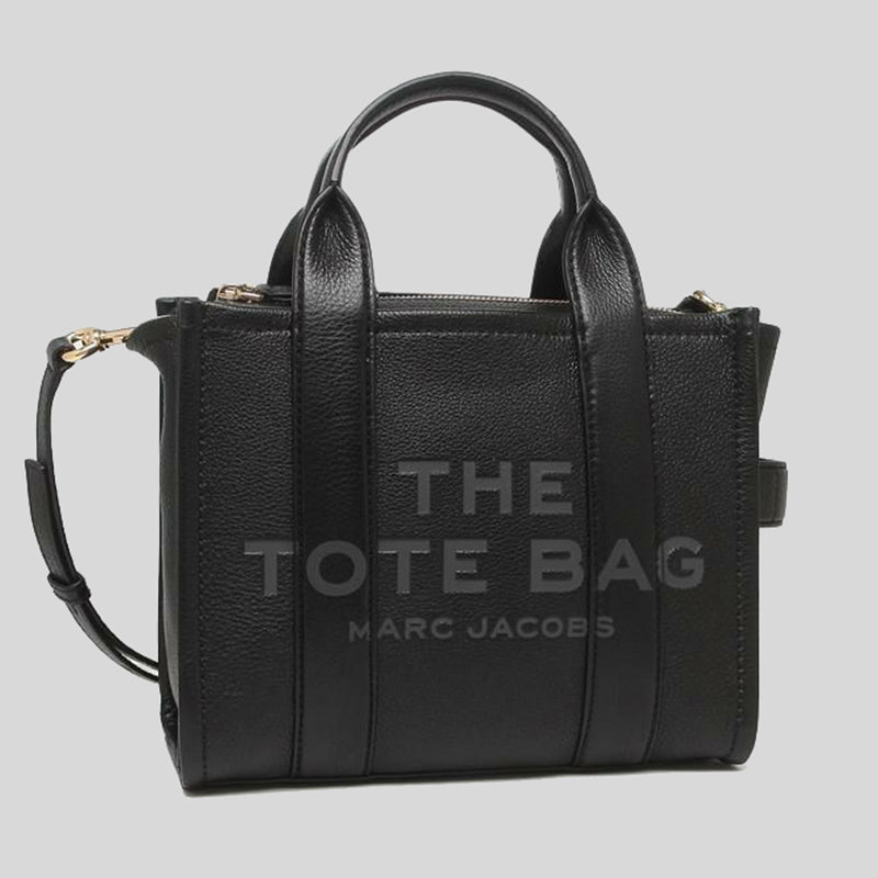 Marc jacobs leather clearance tag tote bag