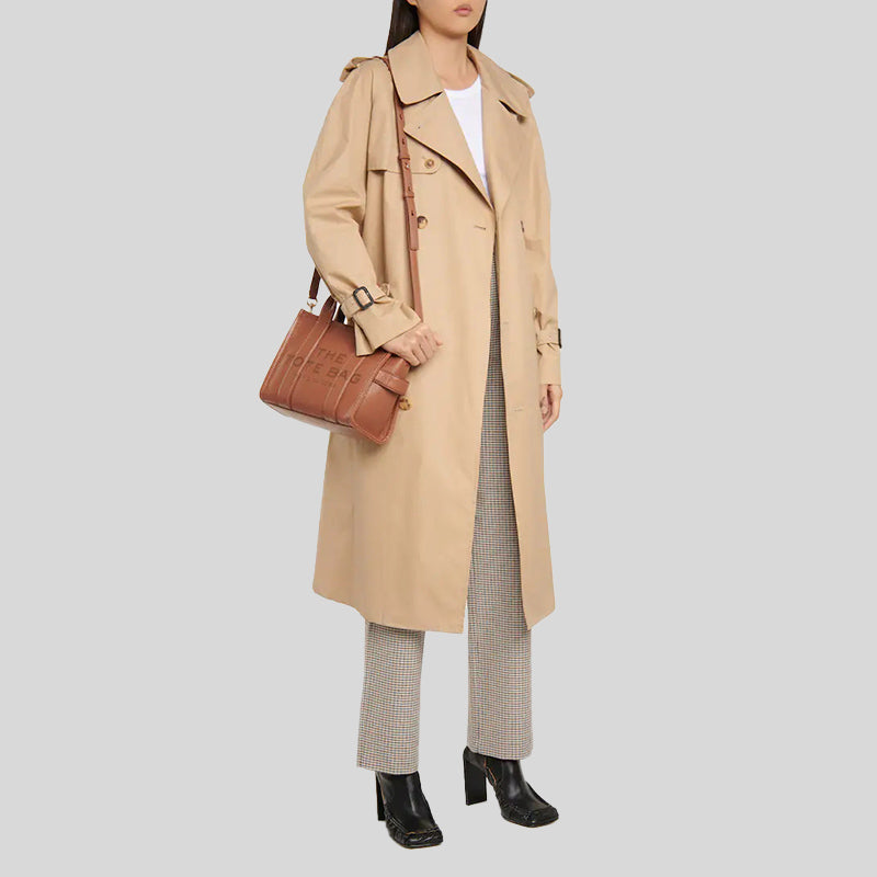 Marc Jacobs Leather The Tote Mini Traveler Tote Bag H009L01SP21 Argan Oil
