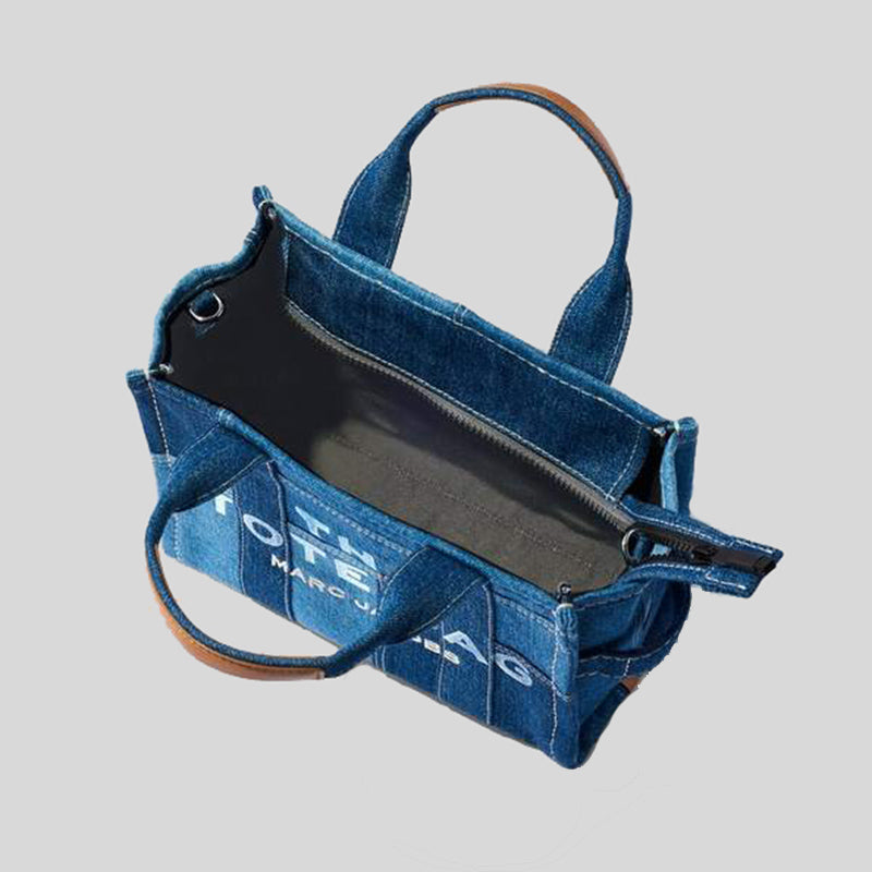 Marc Jacobs The Denim Mini Tote Bag H016M06FA21 Blue Denim