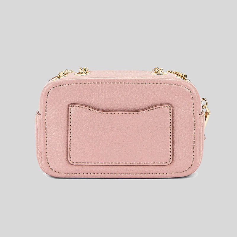 Marc Jacobs The Glam Shot Leather Crossbody H121L01FA21 Adobe Rose