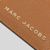 Marc Jacobs Leather Lanyard ID Holder M0016992 Smoked Almond