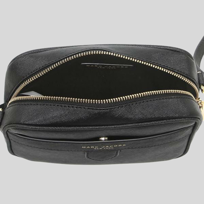 Marc Jacobs Black Liaison Saffiano Crossbody Bag, Best Price and Reviews