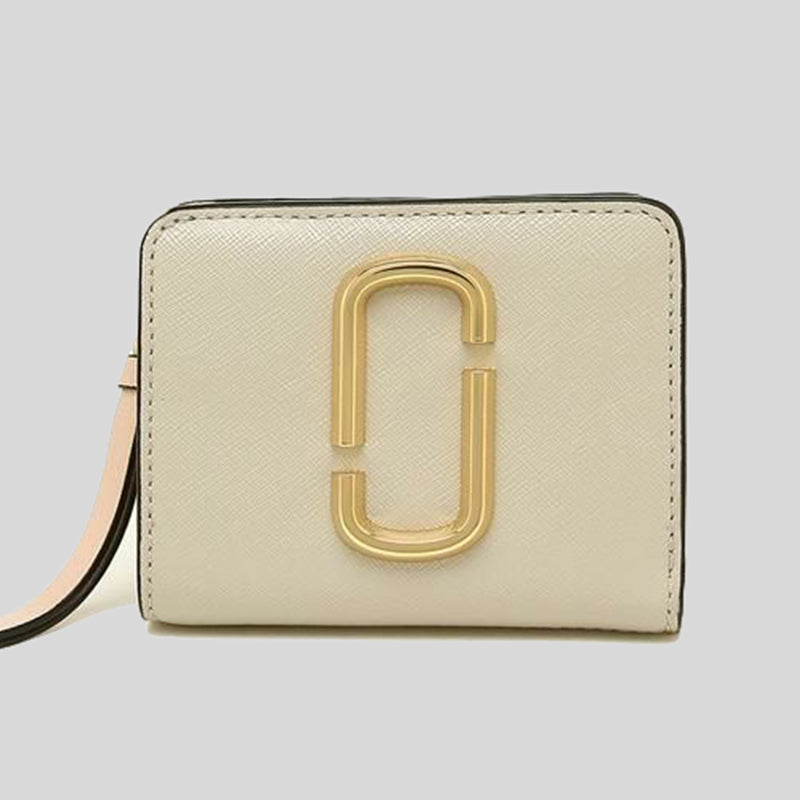 Marc Jacobs THE Snapshot Mini Compact Wallet M0014282 Dust Multi