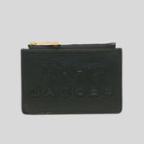 Marc Jacobs Leather Logo Card Holder M0015753 Black