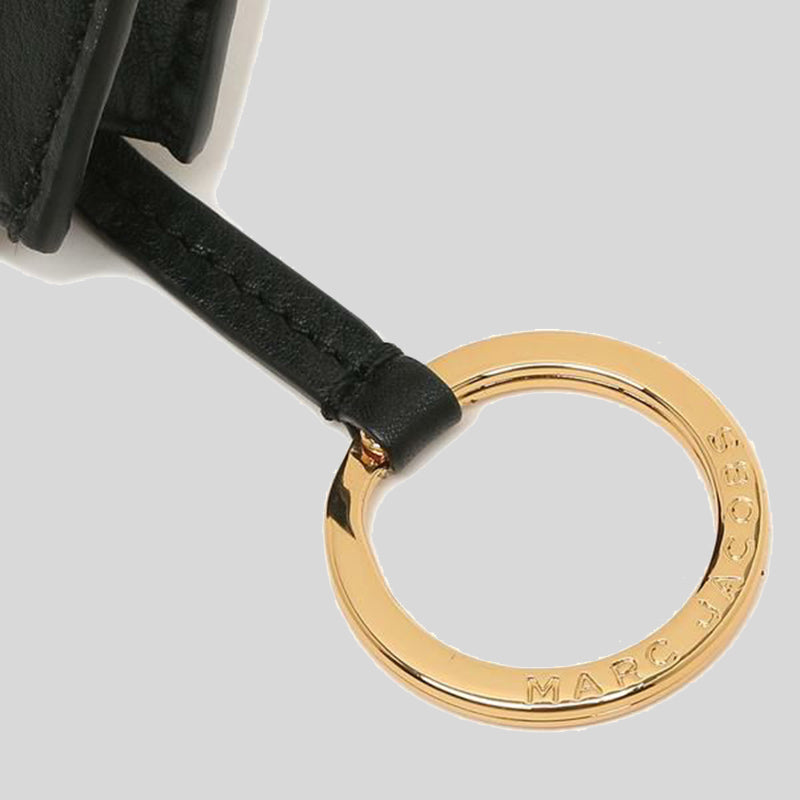 Marc Jacobs Leather Logo Card Holder M0015753 Black
