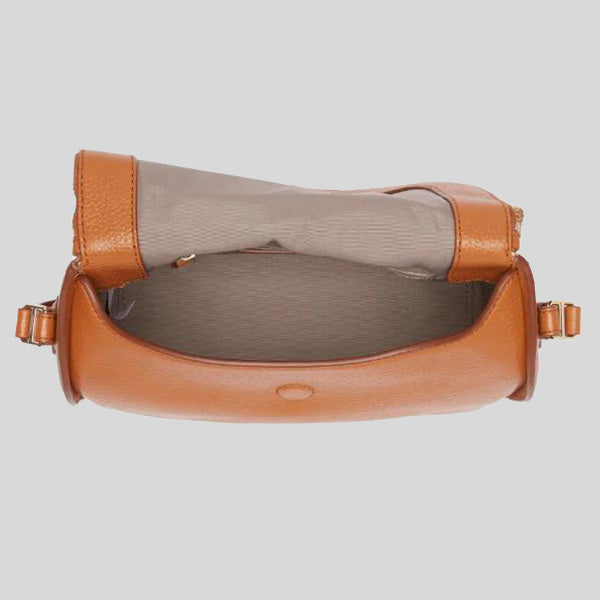Marc Jacobs The Groove Leather Mini Messenger Bag Smoked Almond M0016932