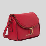 Marc Jacobs The Groove Leather Mini Messenger Bag Savvy Red M0016932