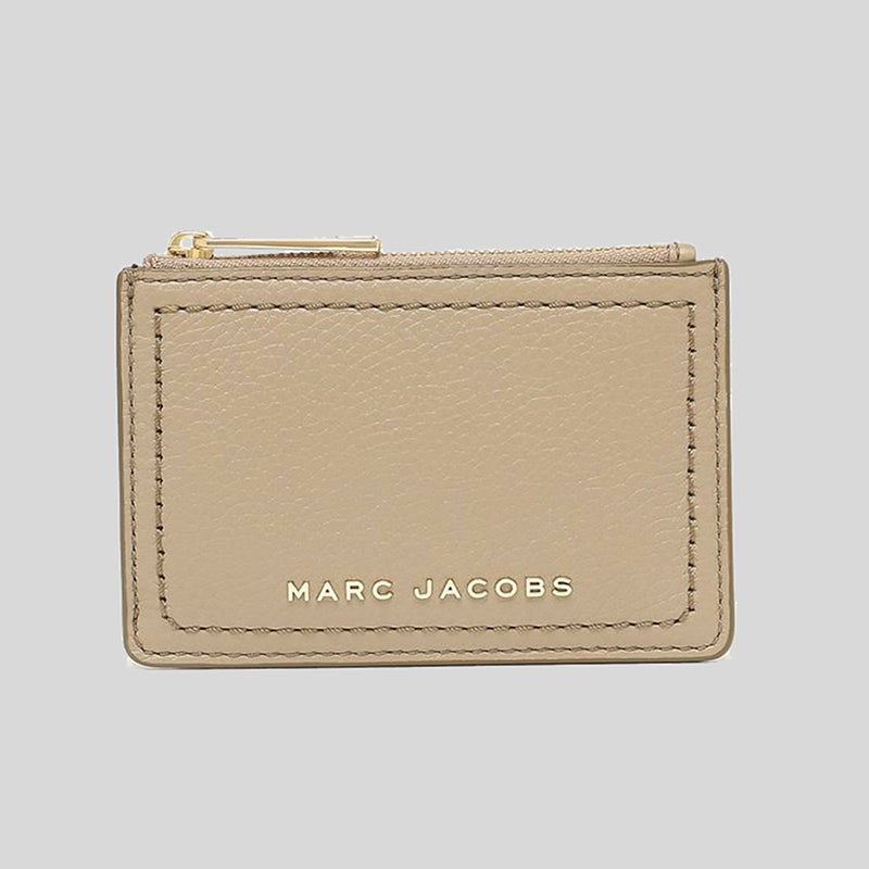Marc Jacobs The Groove Top Zip Wallet Greige M0016972