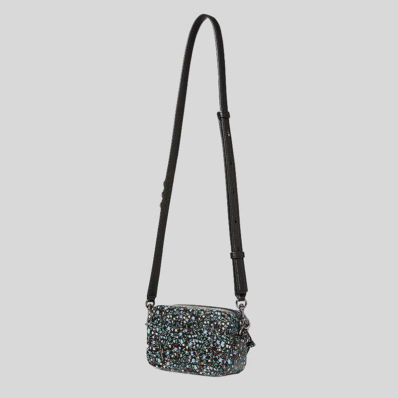 Marc Jacobs The Softshot Ditsy Floral 17 Black Multi