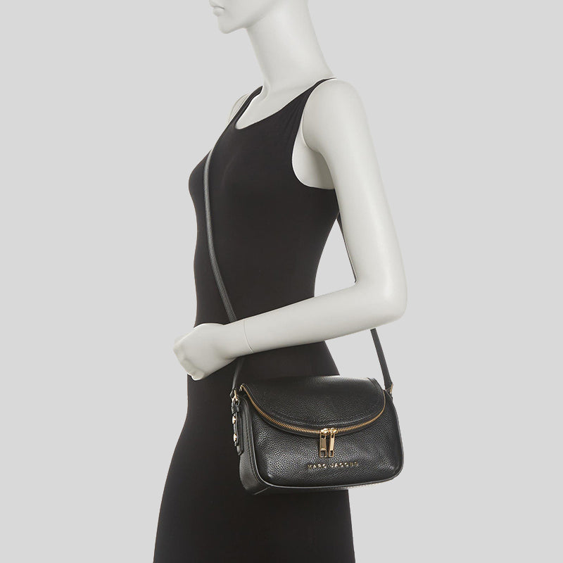 Marc Jacobs The Groove Leather Mini Messenger Bag Black M0016932 LussoCitta