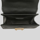 Michael Kors Serena Small Flap Crossbody bag With Studs Black 35F2GNRC6I
