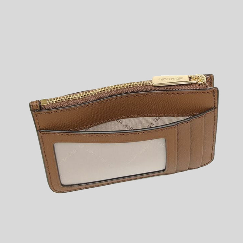 Michael Kors Jet Set Travel Small Top Zip Coin Pouch With ID Window Lu