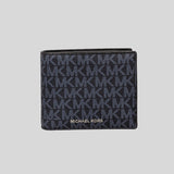 Michael Kors Cooper Billfold Wallet With Passcase PL Blue 36U9LCRF6B