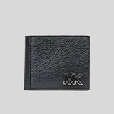 Michael Kors Cooper Leather Billfold Wallet With Passcase Black 36F2LCRF6U